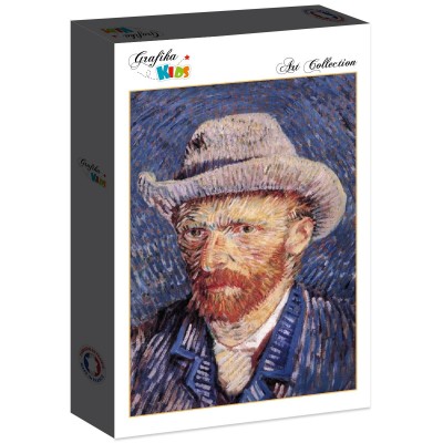 Puzzle Grafika-F-32036 Vincent Van Gogh : Autoportrait, 1887-1888