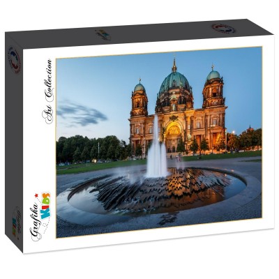 Puzzle Grafika-F-32074 Deutschland Edition - Berliner Dom by Night