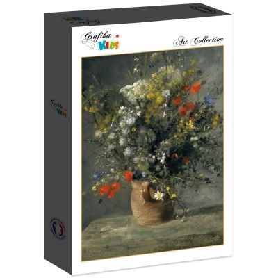 Puzzle Grafika-F-32144 Auguste Renoir : Fleurs dans un Vase, 1866