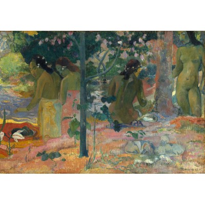 Puzzle Grafika-F-32148 Paul Gauguin : Les Baigneuses, 1897