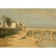 Jean-Baptiste-Camille Corot : Pont sur la Saône à Mâcon, 1834