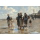 John Singer Sargent : En Route Pour la Pêche, 1878