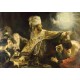 Rembrandt - Le Festin de Balthazar, 1636-1638
