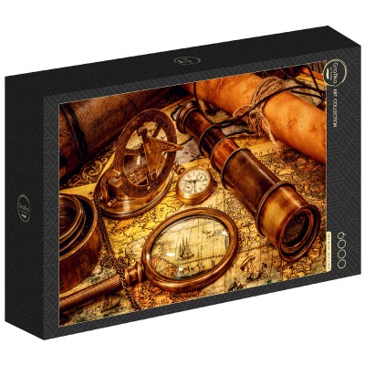 Puzzle Grafika-02998-P Vintage Travel