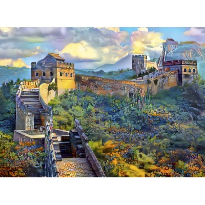 Puzzle Grafika-03004-P Grande Muraille de Chine
