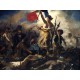 Delacroix Eugène : La Liberté Guidant le Peuple, 1830