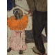Edouard Vuillard : Enfant portant un foulard rouge, 1891
