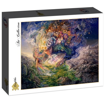 Puzzle Grafika-F-30038 Josephine Wall - Breath of Gaia