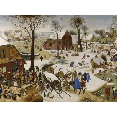 Puzzle Grafika-F-30050 Brueghel Pieter : Le dénombrement de Bethléem