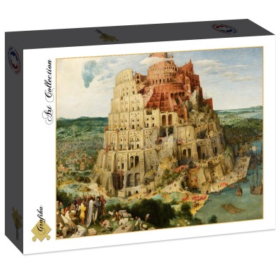 Puzzle Grafika-F-30058 Brueghel Pieter : La Tour de Babel, 1563