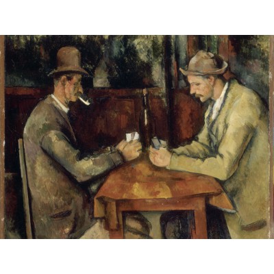 Puzzle Grafika-F-30113 Paul Cézanne : Les Joueurs de Cartes, 1894-1895