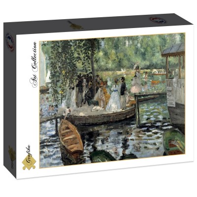 Puzzle Grafika-F-30126 Auguste Renoir : La Grenouillère, 1869
