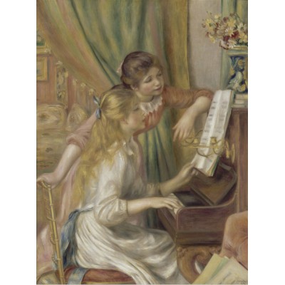 Puzzle Grafika-F-30128 Auguste Renoir : Jeunes filles au piano, 1892