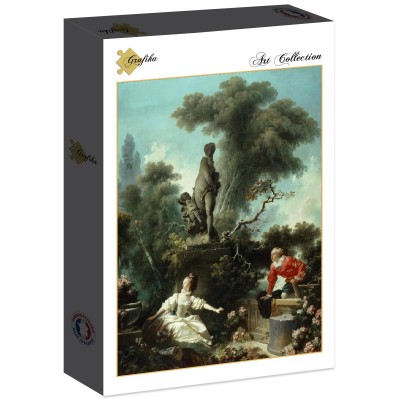 Puzzle Grafika-F-30147 Jean-Honoré Fragonard : Les Progrès de l'Amour - Le rendez-vous, 1771-1773