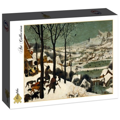 Puzzle Grafika-F-30175 Brueghel : Chasseurs dans la neige