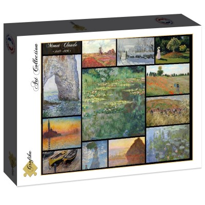 Puzzle Grafika-F-30224 Claude Monet - Collage