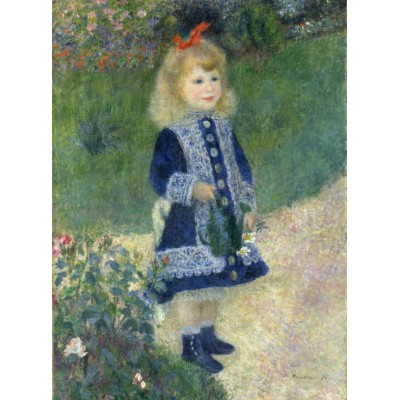 Puzzle Grafika-F-30521 Auguste Renoir : Fillette à l'arrosoir, 1876