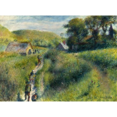 Puzzle Grafika-F-30523 Auguste Renoir : Les Vendangeurs, 1879