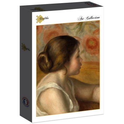 Puzzle Grafika-F-30529 Auguste Renoir : Tête de Jeune Fille, 1890