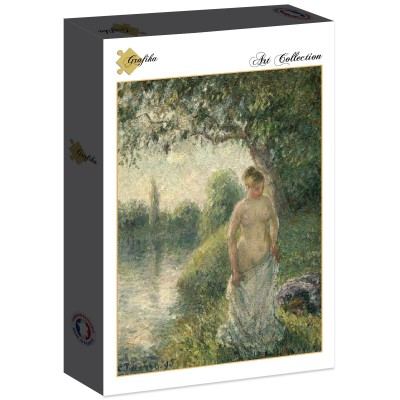 Puzzle Grafika-F-30565 Pissarro Camille : La baigneuse, 1895