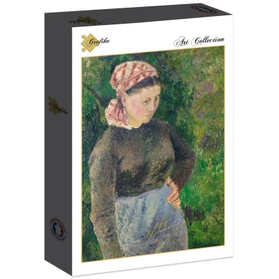 Puzzle Grafika-F-30567 Camille Pissarro : Paysanne, 1880