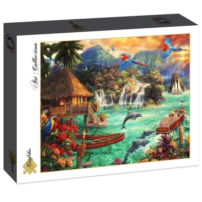 Puzzle Grafika-F-30756 Chuck Pinson - Island Life