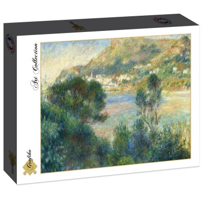 Puzzle Grafika-F-30788 Auguste Renoir - Vue de Monte Carlo du Cap Martin