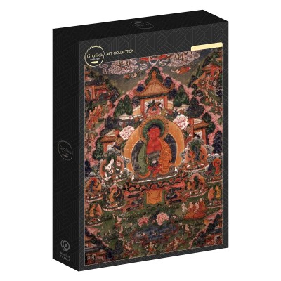 Puzzle Grafika-F-32272 Buddha Amitabha in His Pure Land of Suvakti
