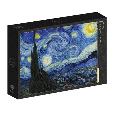 Puzzle Grafika-F-32308 Vincent Van Gogh - La Nuit étoilée, 1889