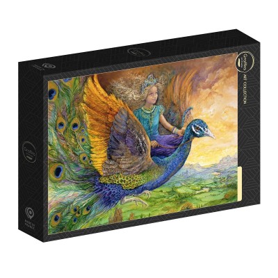 Puzzle Grafika-F-32391 Josephine Wall - Peacock Princess