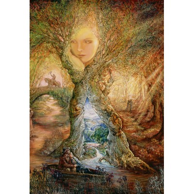 Puzzle Grafika-F-32396 Josephine Wall - Willow World