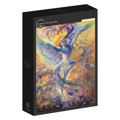 Puzzle Grafika-F-32402 Josephine Wall - Blue Bird