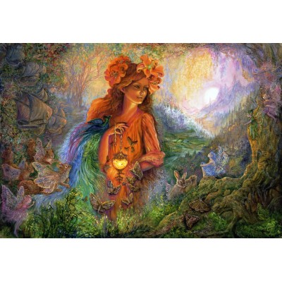 Puzzle Grafika-F-32408 Josephine Wall - Lighting the Way