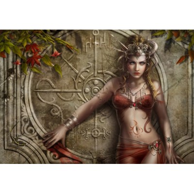 Puzzle Grafika-F-32447 Stone Rose