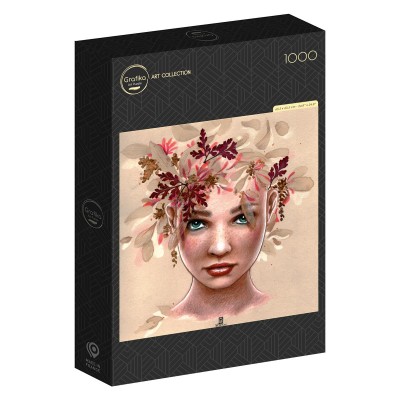 Puzzle Grafika-F-32719 Misstigri - Regard Emeraude