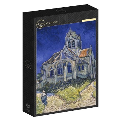 Puzzle Grafika-F-32764 Van Gogh - The Church in Auvers-sur-Oise, 1890