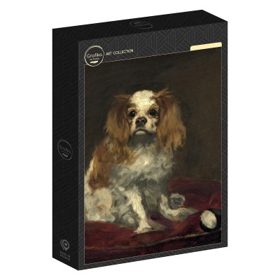 Puzzle Grafika-F-32811 Edouard Manet : Un Cavalier King Charles Spaniel, 1866