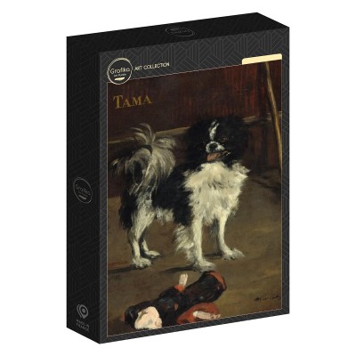 Puzzle Grafika-F-32825 Edouard Manet : Tama : Le Chien Japonais, 1875