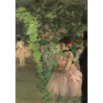 Puzzle Grafika-F-32831 Edgar Degas : Danseuse en Coulisse, 1876/1883