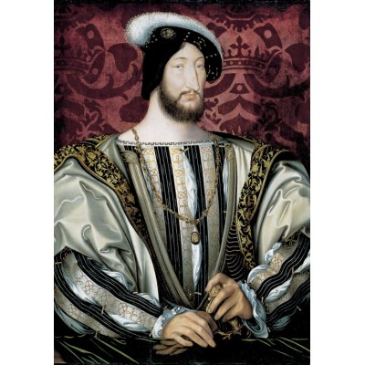 Puzzle Grafika-F-32901 Jean Clouet : Portrait de François Ier, roi de France, 1530