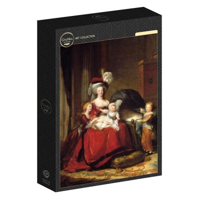 Puzzle Grafika-F-32970 Louise-Élisabeth Vigee le Brun : Marie Antoinette et ses enfants, 1787