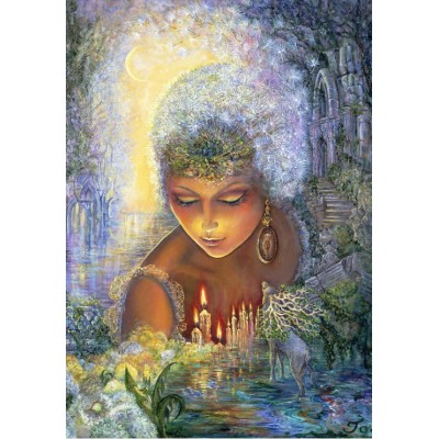 Puzzle Grafika-F-33035 Josephine Wall - Dandelion Diva