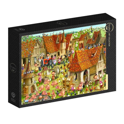 Puzzle Grafika-F-33124 François Ruyer - Ferme 2