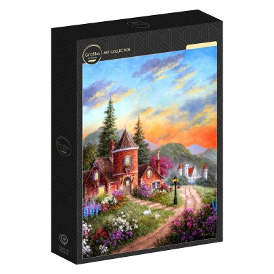 Puzzle Grafika-F-33136 Dennis Lewan - Castle Ridge Manor