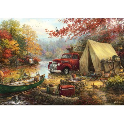 Puzzle Grafika-F-33223 Chuck Pinson - Share the Outdoors