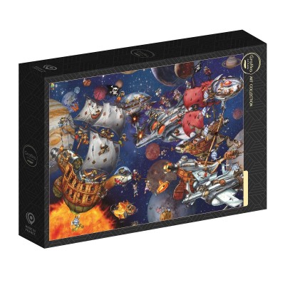 Puzzle Grafika-F-33274 François Ruyer - Space Batttle