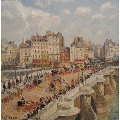 Puzzle Grafika-F-33451 Camille Pissarro : Le Pont-Neuf, 1902