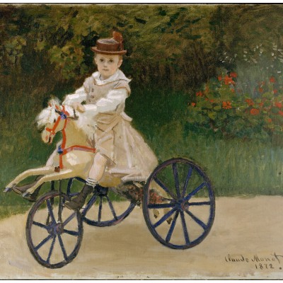 Puzzle Grafika-F-33460 Claude Monet: Jean Monet, 1872