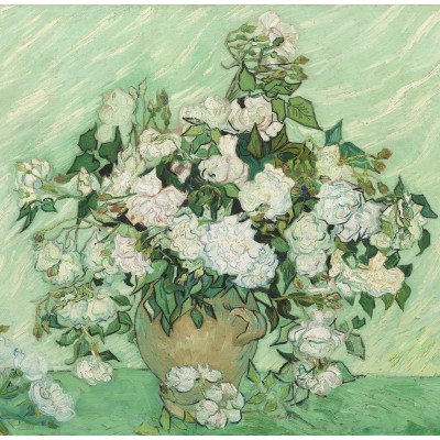 Puzzle Grafika-F-33466 Vincent Van Gogh - Roses, 1890