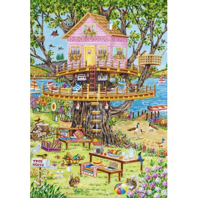 Puzzle Grafika-F-33651 Tree House